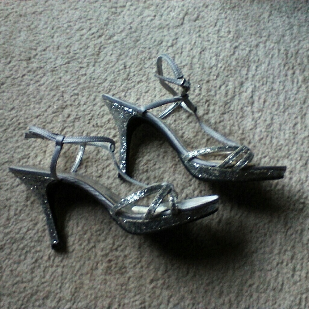 Sparkly heels